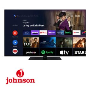 TV 65 JOHNSON QLED ANDROID DOLBY VISION DOLBY ATMOS SPEAKER BLUETOOTH  GOOGLECAS