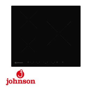 PLACA INDUCCION 7400W JOHNSON 3 ZONAS 280MM. CONTROL DESLIZANTE CRISTAL NEGRO