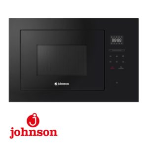 MICROONDAS ENCASTRE JOHNSON 28L GRILL DIGITAL CRISTAL NEGRO