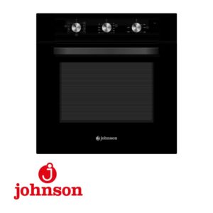 HORNO JOHNSON 65L 6 FUNCIONES MECÁNICO HIDROCLEAN CRISTAL NEGRO