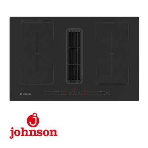 PLACA INDUCCION JOHNSON 80CM FLEX CON CAMPANA INTEGRADA 636m3/h DESLIZANTE