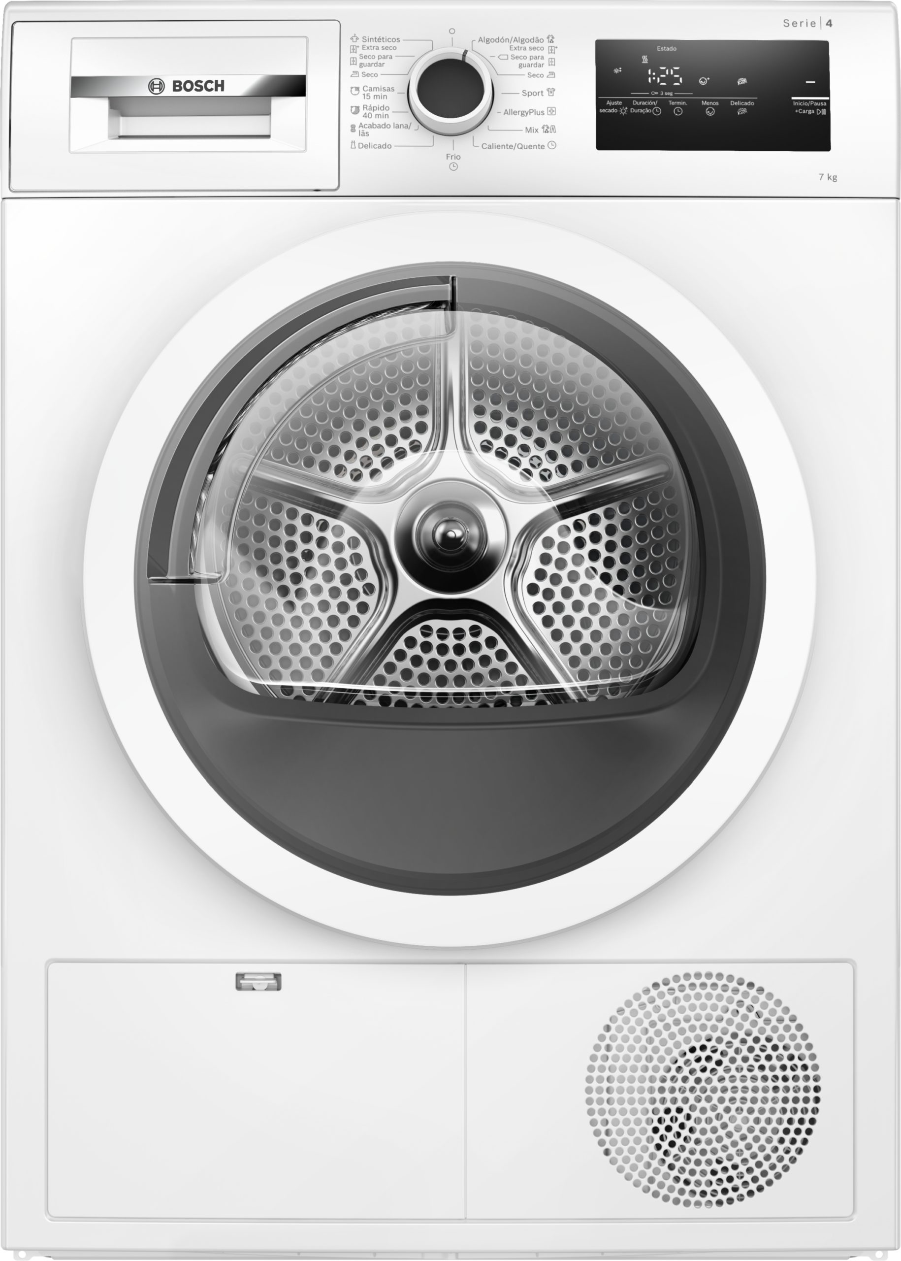 BOSCH, WTN85201ES, Secadora Serie 4