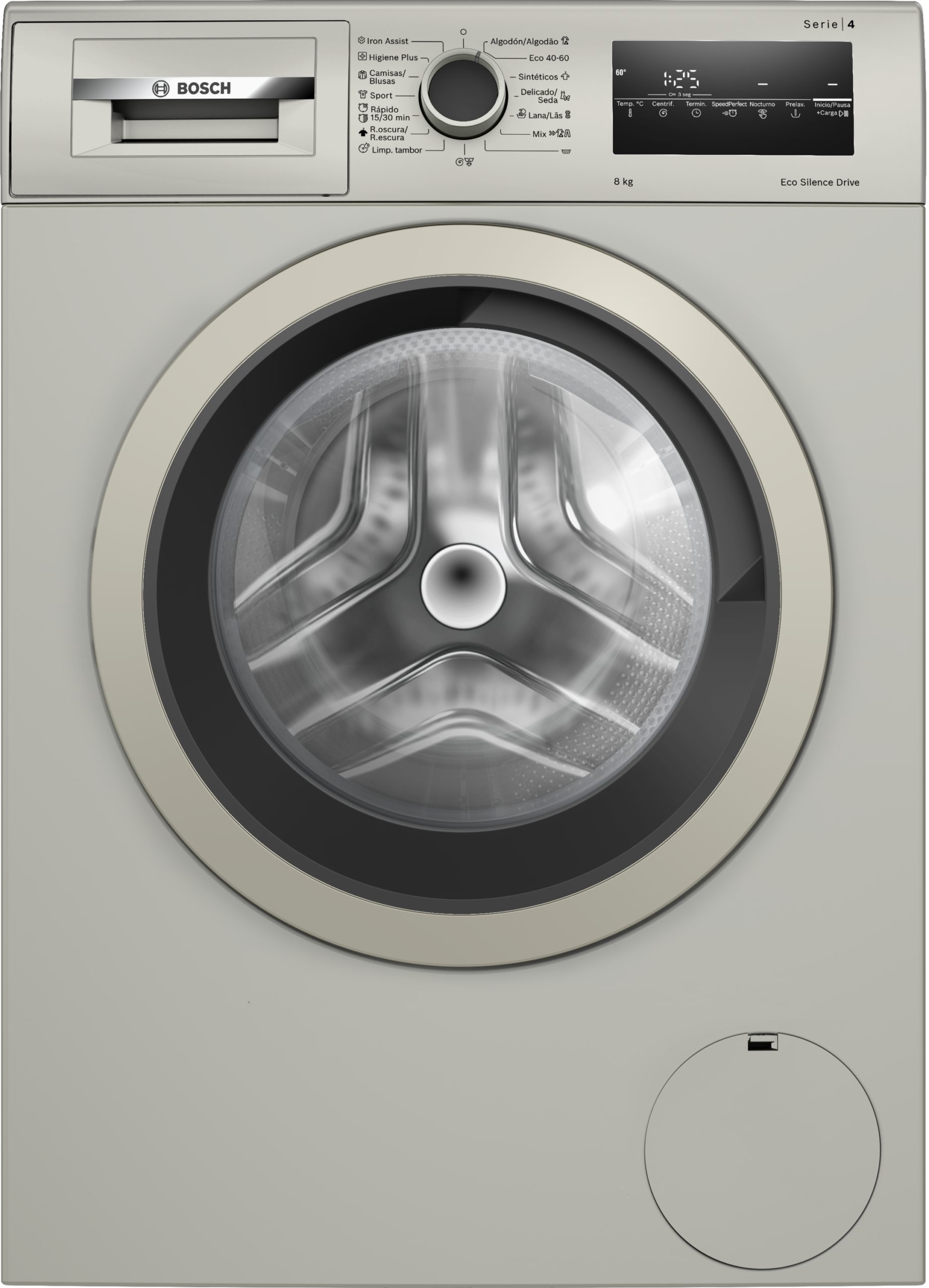 BOSCH, WAN2428XES, Lavadora Serie 4